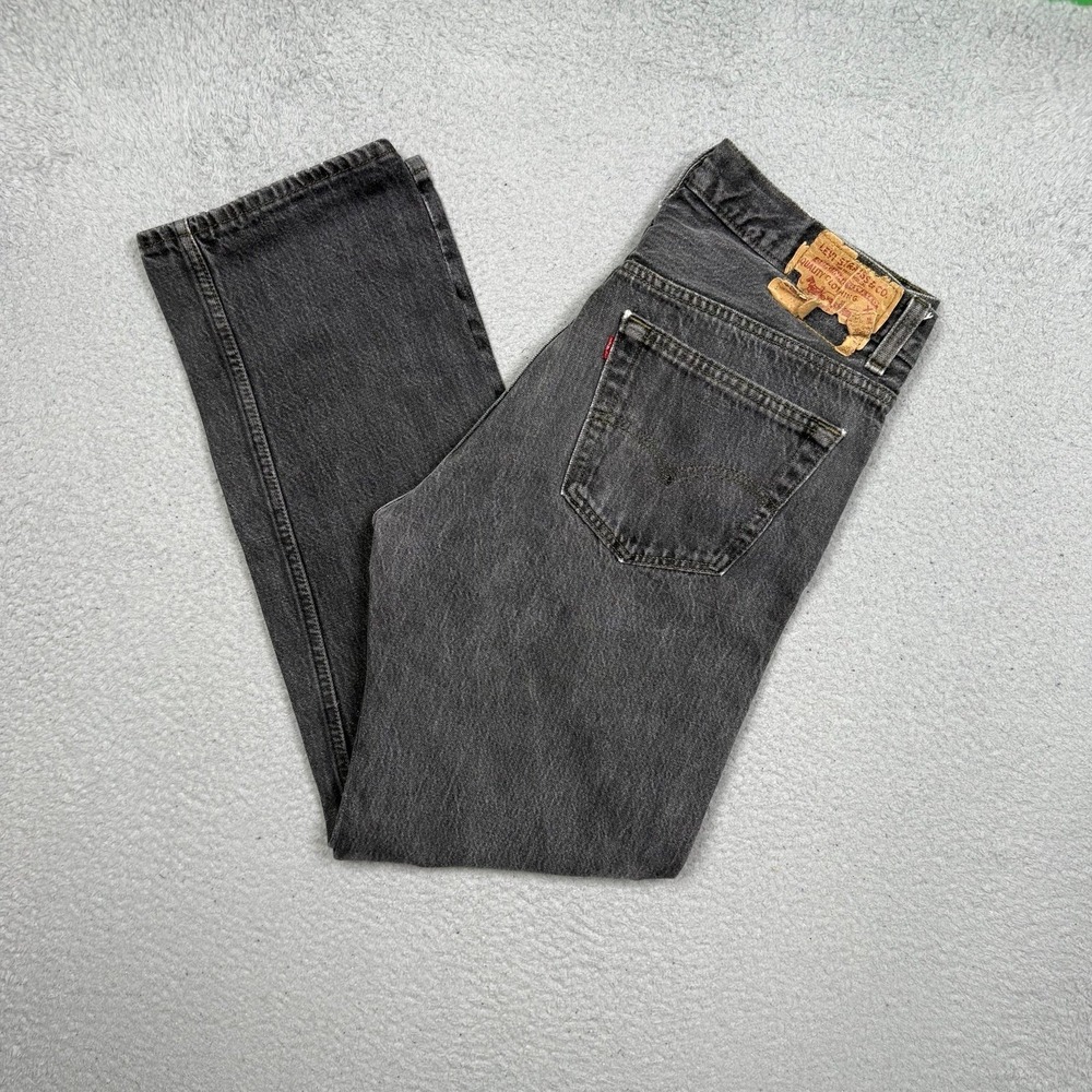 Vintage 90s 1990 Levi's 501 XX Black Jeans